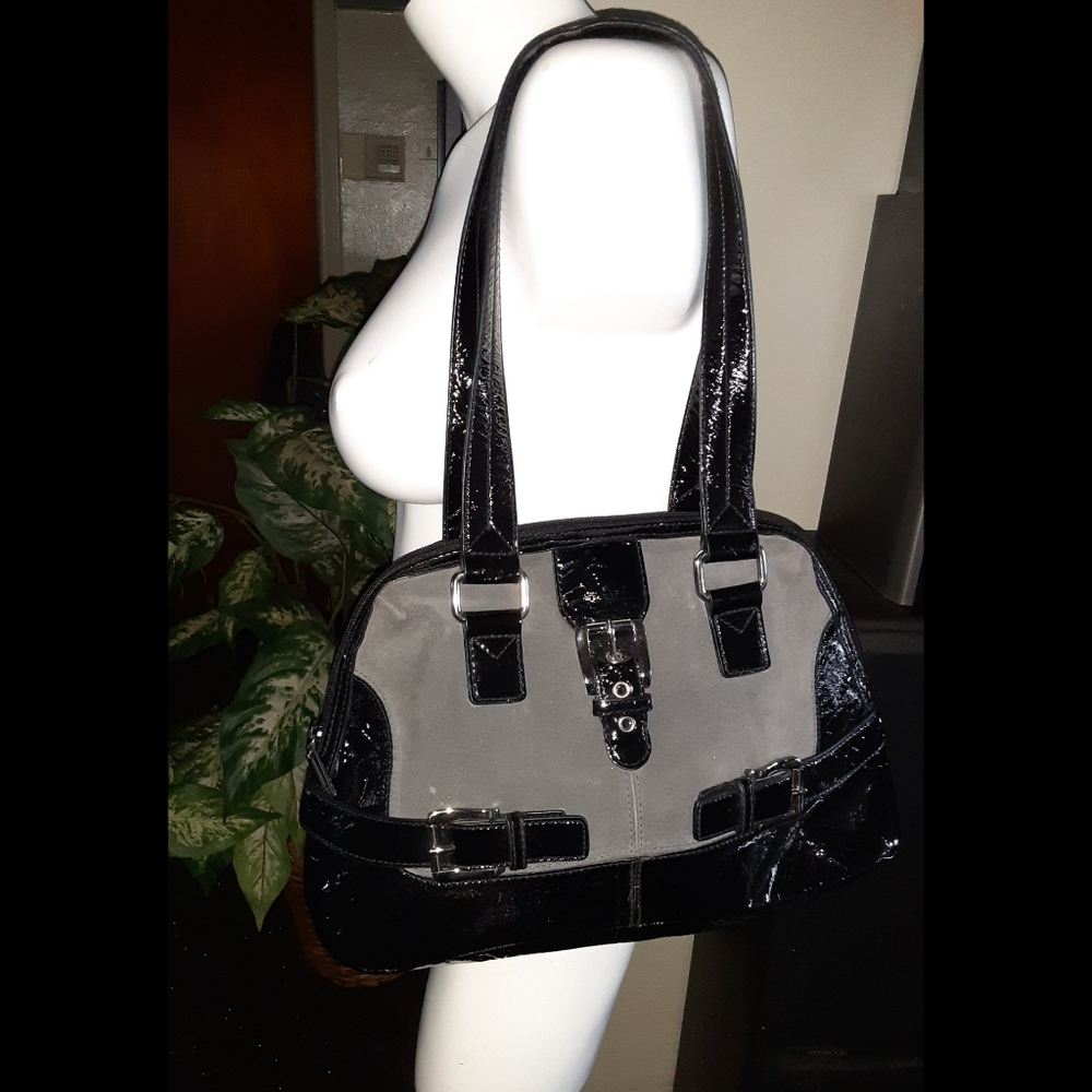 Naturalizer Calf Suede Satchel